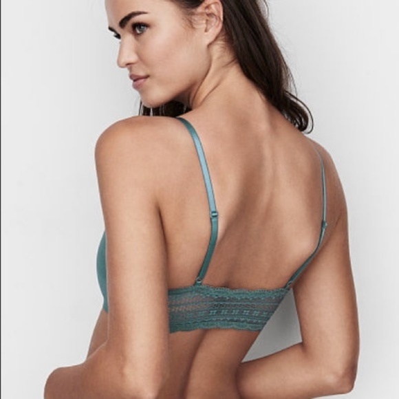 Victoria Secret | Teal Scoop Neck Bralette - Picture 2 of 4